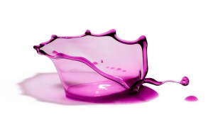 Color Water Drop Photo in Vibrant Color