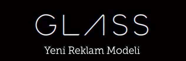 glass reklam model