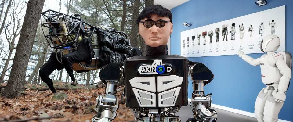 Akınsoft, Honda ve Boston Dynamics Robotları